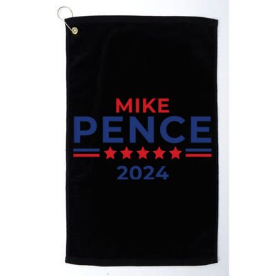 Mike Pence 2024 American Presidential Election 2024 USA Platinum Collection Golf Towel