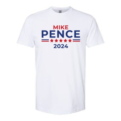 Mike Pence 2024 American Presidential Election 2024 USA Softstyle CVC T-Shirt