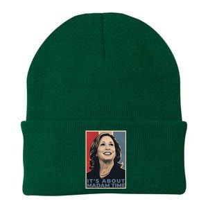 Madam President 2024 ItS About Madam Time Knit Cap Winter Beanie