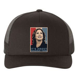 Madam President 2024 ItS About Madam Time Yupoong Adult 5-Panel Trucker Hat