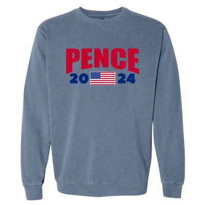 Mike Pence 2024 American Presidential Election 2024 USA Garment-Dyed Sweatshirt