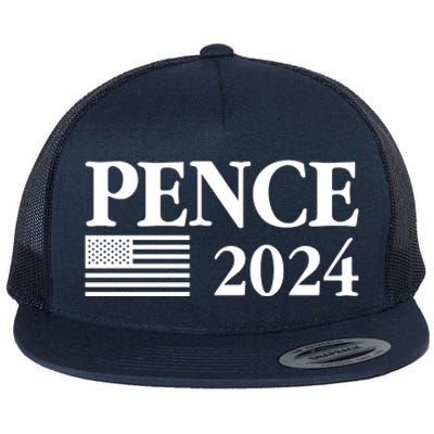 Mike Pence 2024 Flat Bill Trucker Hat