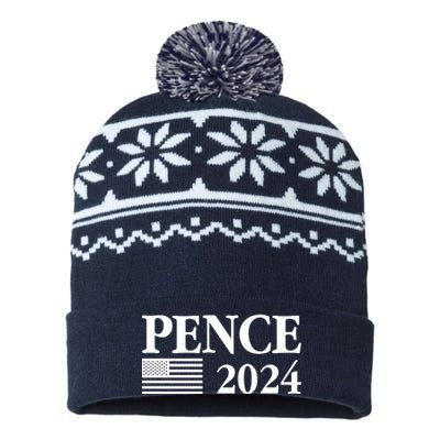 Mike Pence 2024 USA-Made Snowflake Beanie