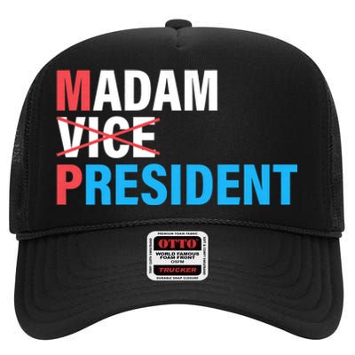 Madam President 2024 High Crown Mesh Back Trucker Hat