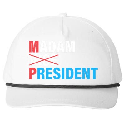 Madam President 2024 Snapback Five-Panel Rope Hat