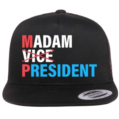 Madam President 2024 Flat Bill Trucker Hat