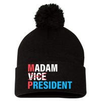 Madam President 2024 Pom Pom 12in Knit Beanie