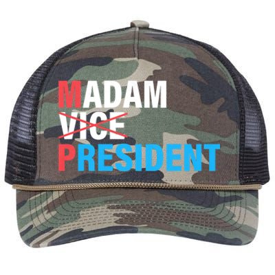 Madam President 2024 Retro Rope Trucker Hat Cap