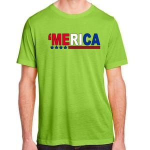 Merica Patriotic 4th Of July Adult ChromaSoft Performance T-Shirt