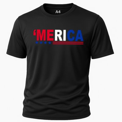 Merica Patriotic 4th Of July Performance Shirt