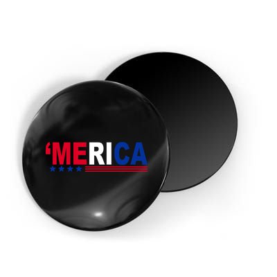 Merica Patriotic 4th Of July Magnet