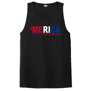 Merica Patriotic 4th Of July PosiCharge Competitor Tank