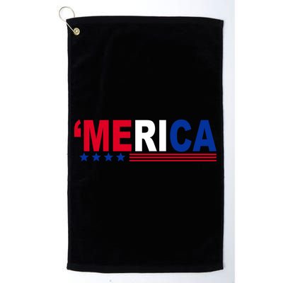 Merica Patriotic 4th Of July Golf Towel