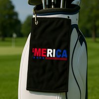 Merica Patriotic 4th Of July Golf Towel