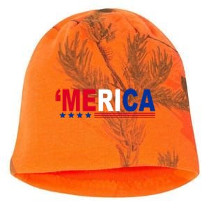 Merica Patriotic 4th Of July Kati - Camo Knit Beanie