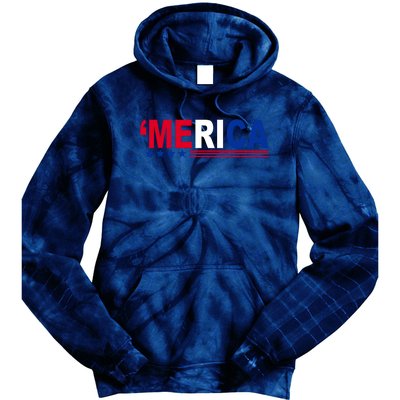 Merica Patriotic 4th Of July Tie Dye Hoodie