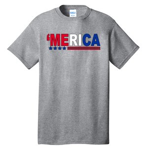 Merica Patriotic 4th Of July Tall T-Shirt