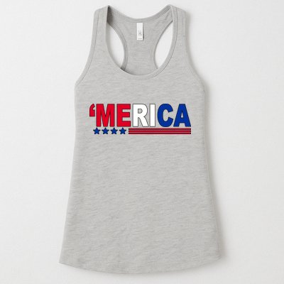 Merica Patriotic 4th Of July Womens Tank Top
