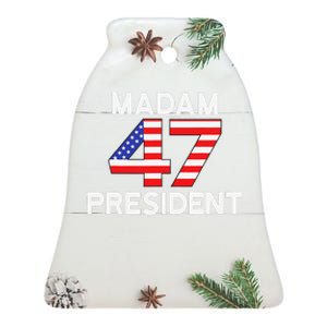 Madam President 47 Ceramic Bell Ornament