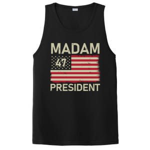 Madam President 47 Us Flag Kamala Harris 2024 Great Gift PosiCharge Competitor Tank