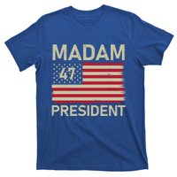 Madam President 47 Us Flag Kamala Harris 2024 Great Gift T-Shirt