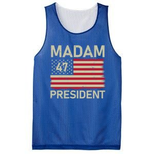 Madam President 47 Us Flag Kamala Harris 2024 Great Gift Mesh Reversible Basketball Jersey Tank