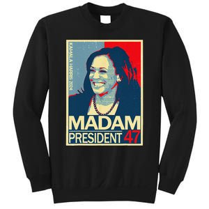 Madam President 47th President Vote Kamala Harris 2024 Sweatshirt