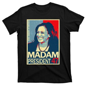 Madam President 47th President Vote Kamala Harris 2024 T-Shirt