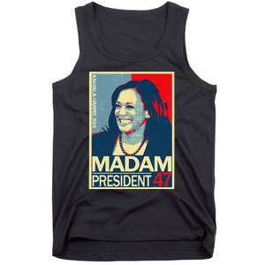 Madam President 47th President Vote Kamala Harris 2024 Tank Top