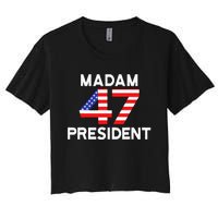 Madam President 47 Women's Crop Top Tee