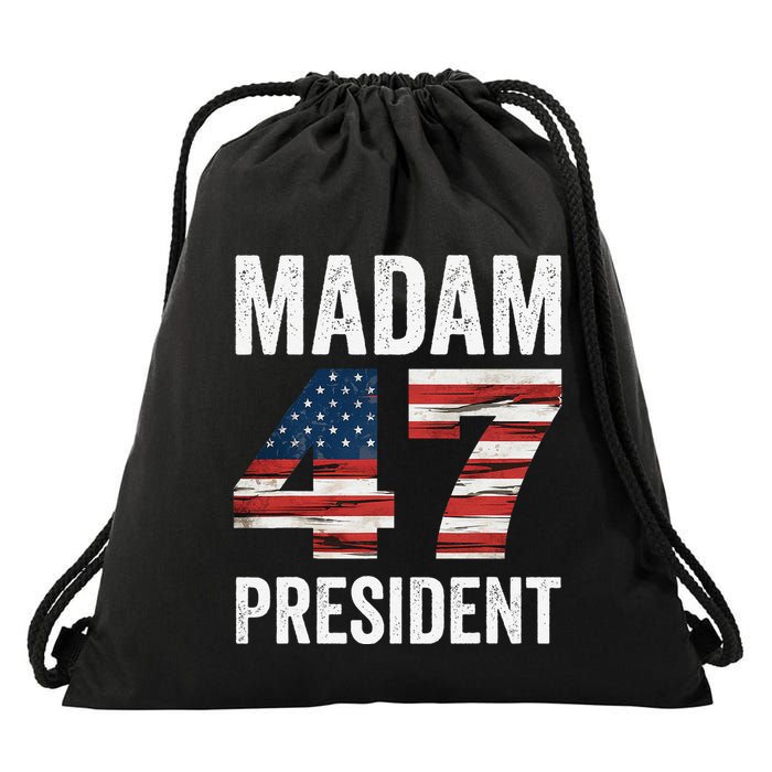 Madam President 47 Drawstring Bag