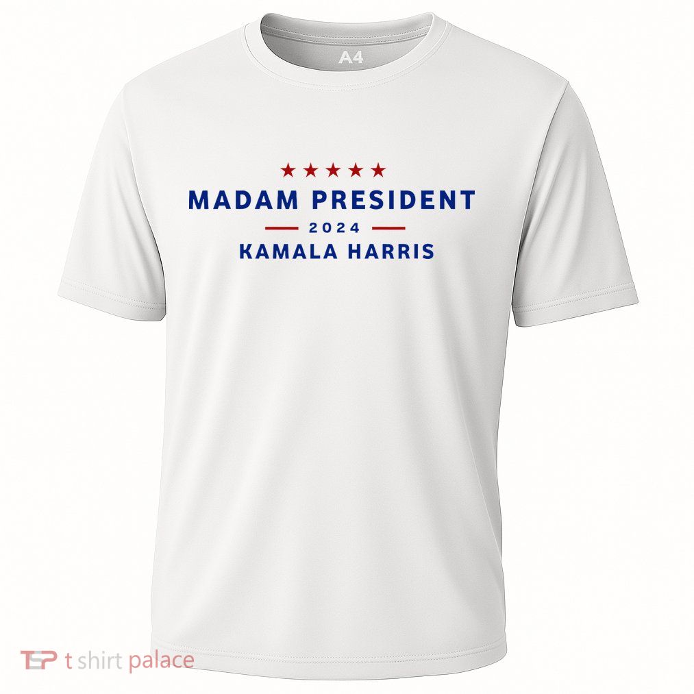 Madam President 47th President Vote Kamala Harris 2024 Cooling Performance Crew T-Shirt