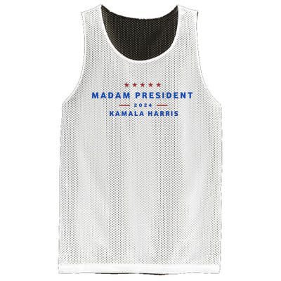 Madam President 47th President Vote Kamala Harris 2024 Mesh Reversible Basketball Jersey Tank