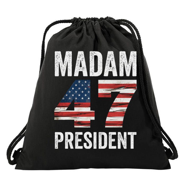 Madam President 47 Women Drawstring Bag