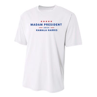 Madam President 47th President Vote Kamala Harris 2024 Performance Sprint T-Shirt