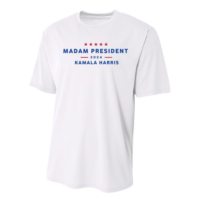 Madam President 47th President Vote Kamala Harris 2024 Performance Sprint T-Shirt