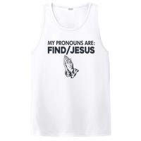 My Pronouns Are Find Jesus Christian PosiCharge Competitor Tank