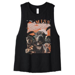 Miss Peaches Adopt Don’T Shop Women's Racerback Cropped Tank