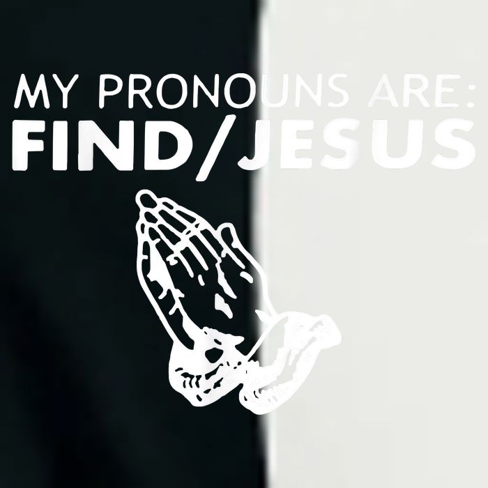 My Pronouns Are Find Jesus Retro Apparel Infant Baby Jersey Bodysuit