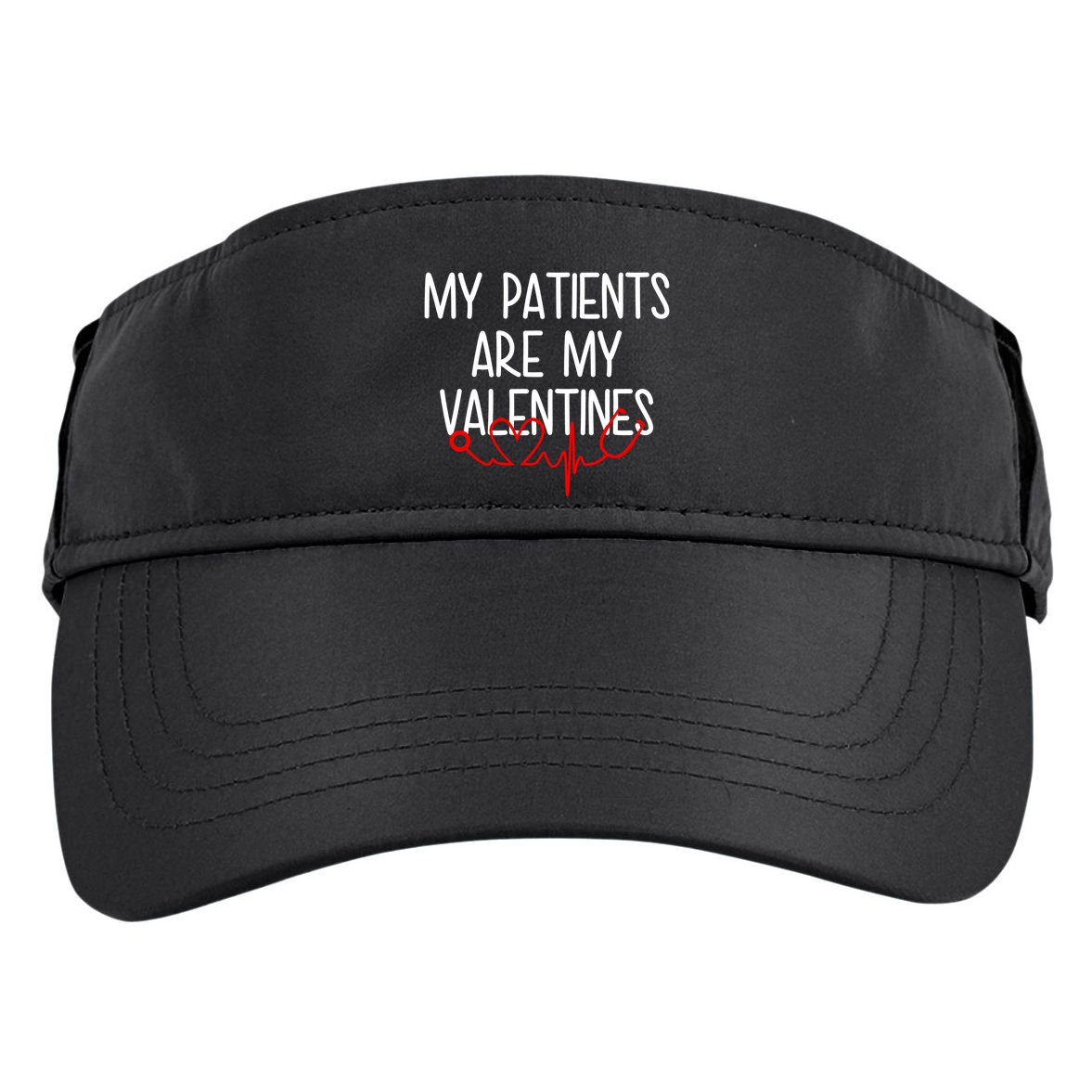 My Parents Are My Valentines Adult Drive Performance Visor