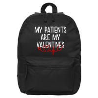 My Parents Are My Valentines 16 in Basic Backpack