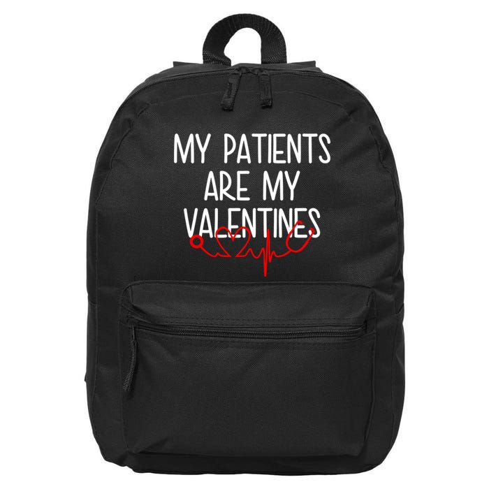 My Parents Are My Valentines 16 in Basic Backpack