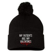 My Parents Are My Valentines Pom Pom 12in Knit Beanie