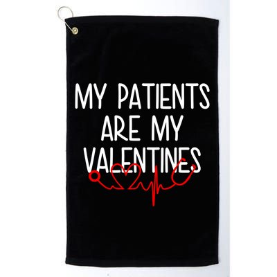 My Parents Are My Valentines Golf Towel