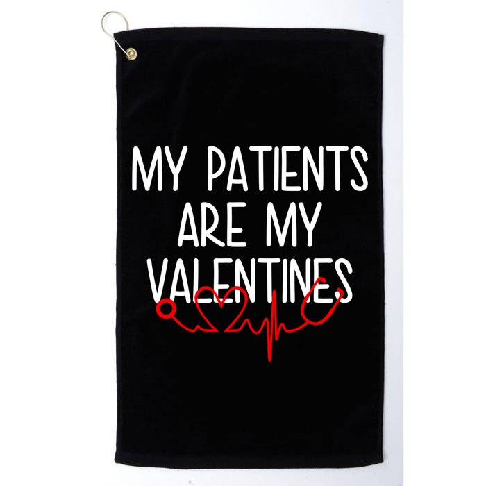 My Parents Are My Valentines Golf Towel