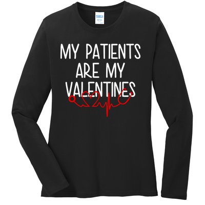 My Parents Are My Valentines Ladies Long Sleeve Shirt