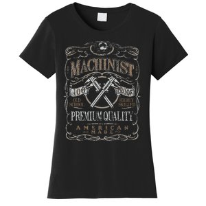 Machinist Patriotic American 100 Proof Gift Women's T-Shirt