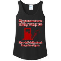 My Pronouns Are Told You So Ladies Essential Tank