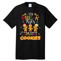 My Prek Are Smart Cookies Christmas Teacher Gift Tall T-Shirt