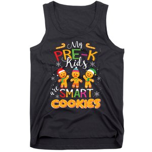 My Prek Are Smart Cookies Christmas Teacher Gift Tank Top